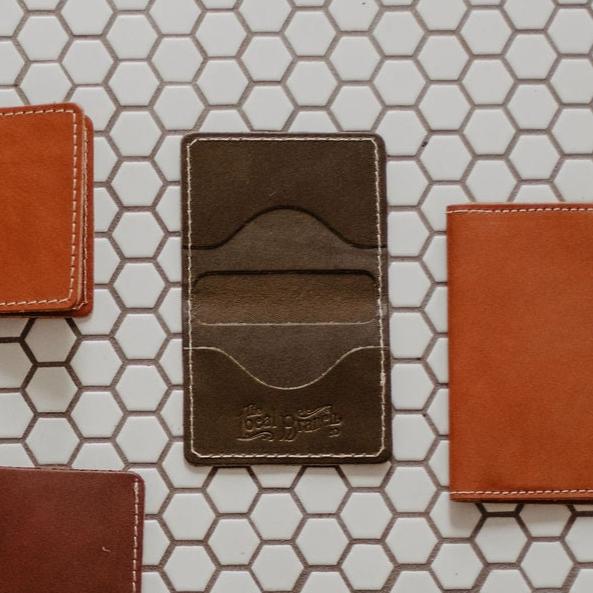 The Flip Wallet - USA Made - Olive - view 8