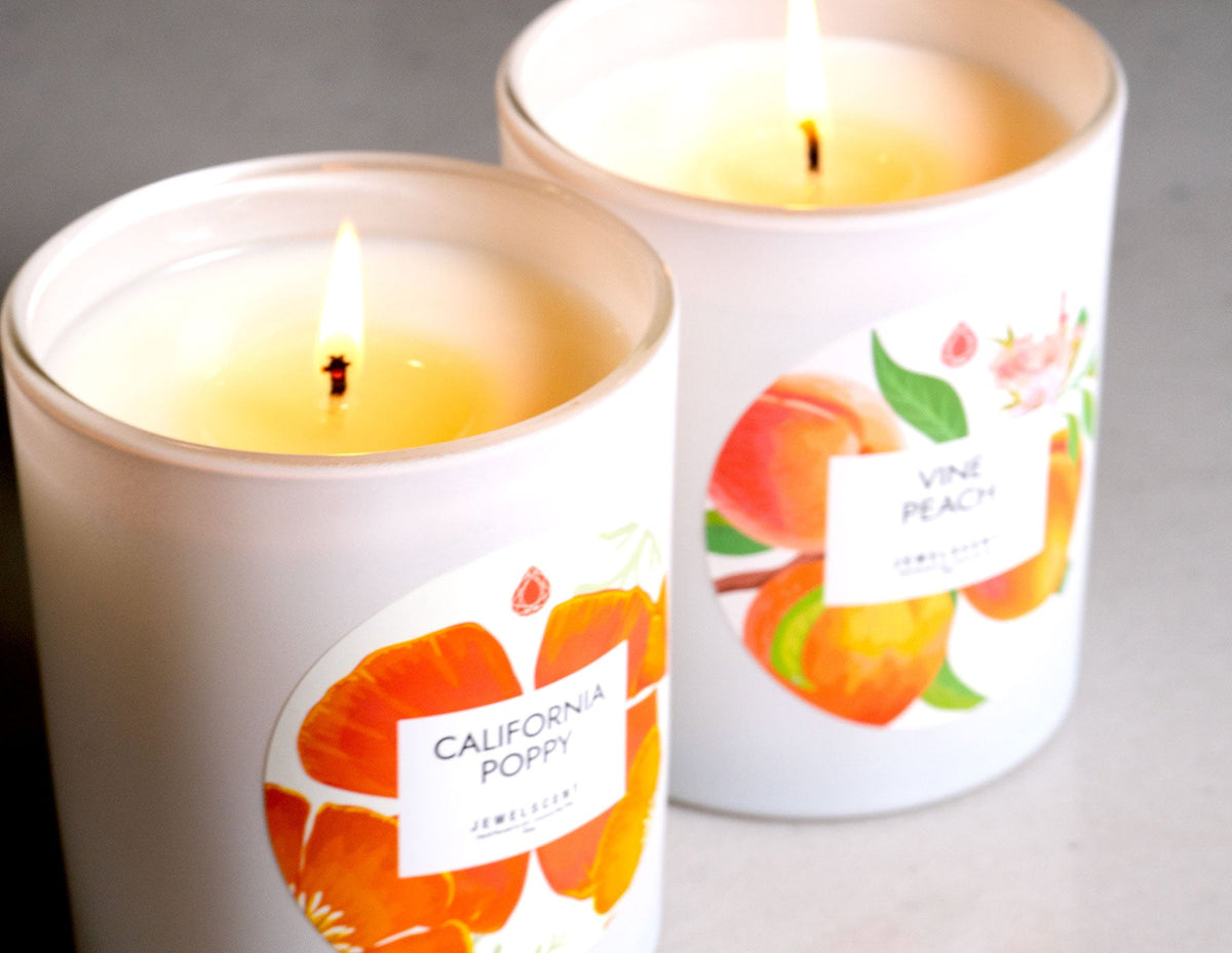 Vine Peach 10oz Mystery Jewelry Candle - view 4