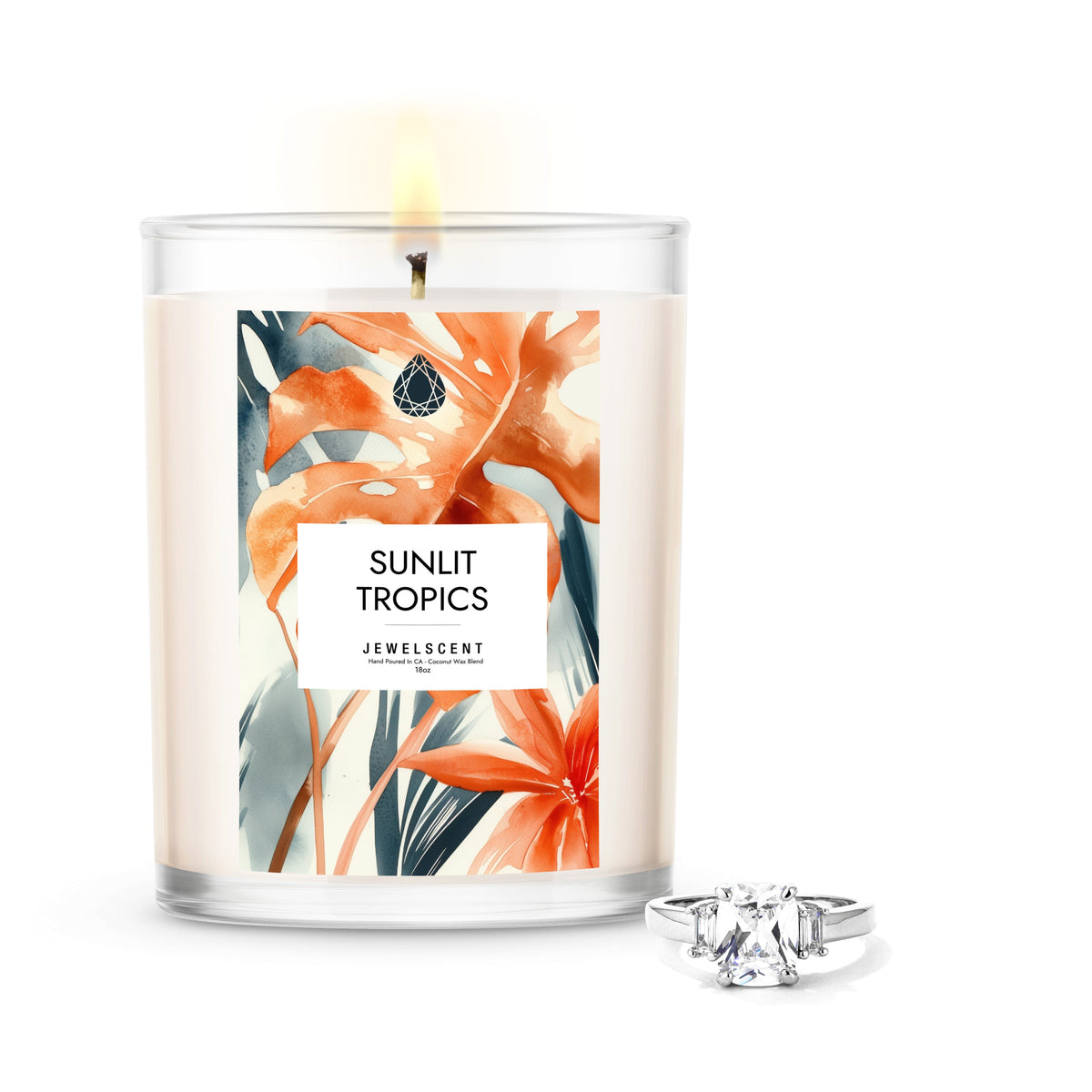 Sunlit Tropics 18oz Mystery Jewelry Candle
