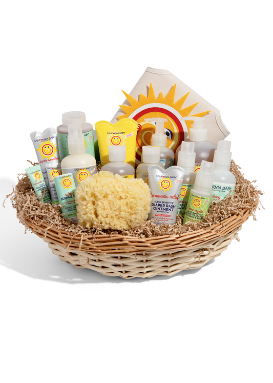Super Deluxe Newborn Gift Basket - view 2
