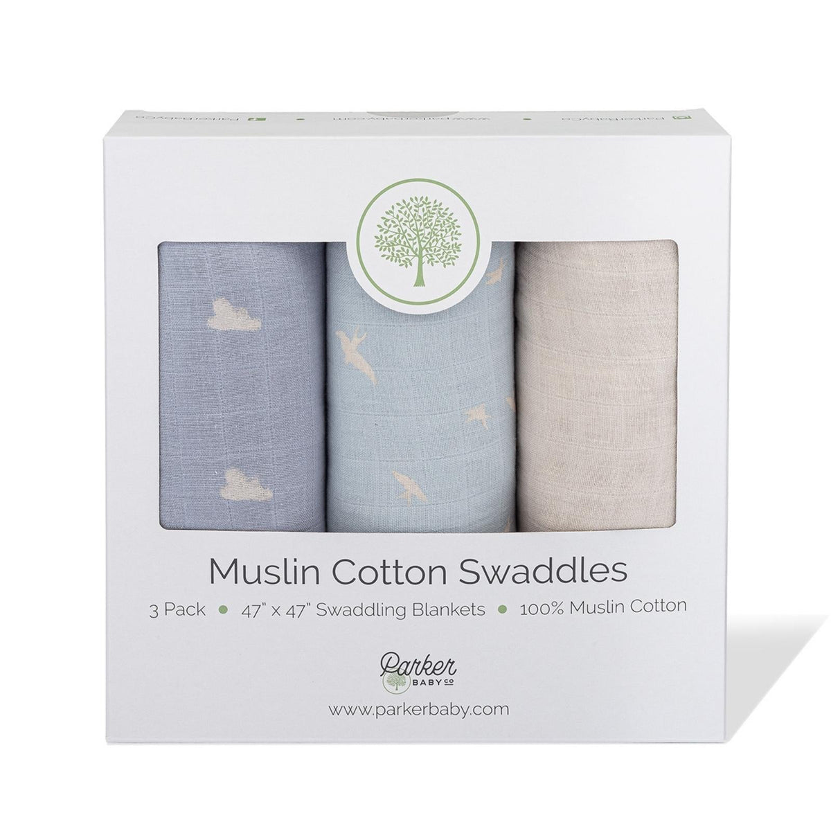 Cloud Swaddle Set — Parker Baby Co.