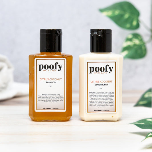 Citrus Coconut Shampoo & Conditioner - Travel Set