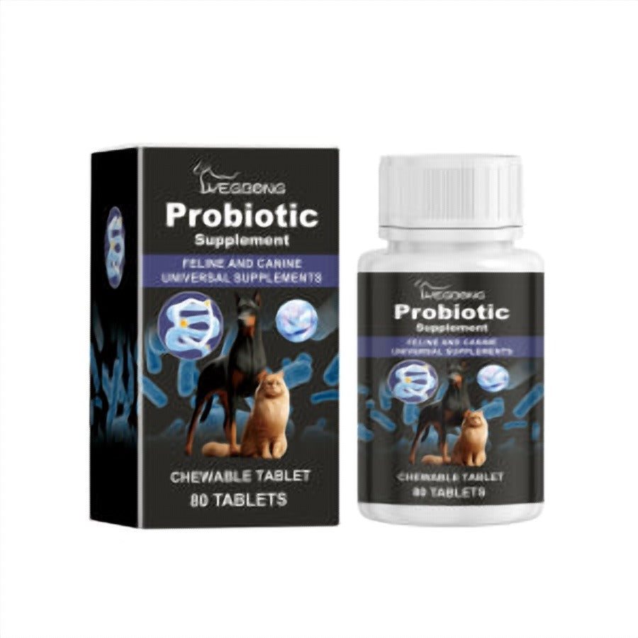 Cats And Dogs General Compound Probiotic Tablets, Pets Absorb Nutrition Supplement Tablets Dog And Cat Nutrition - image 2