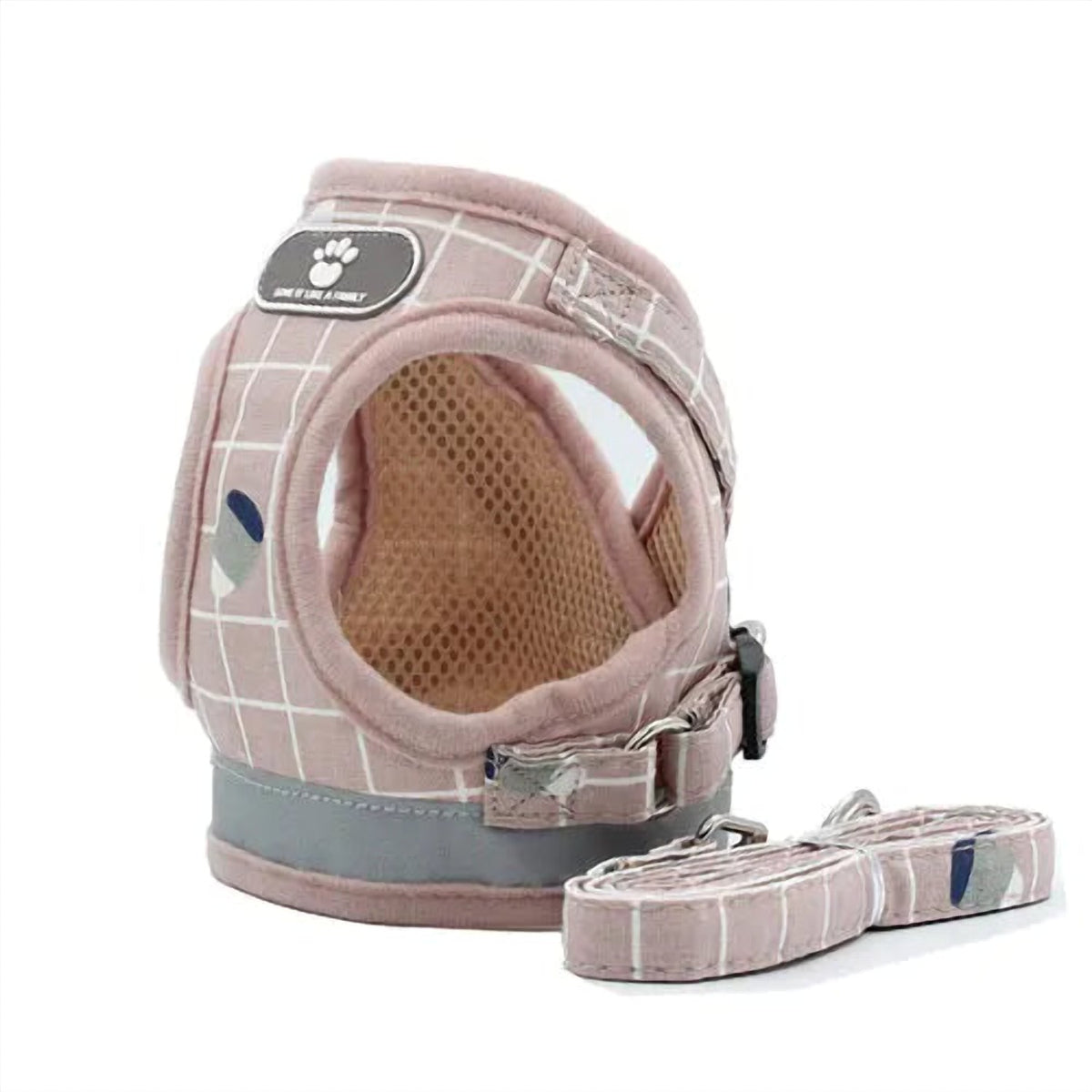 Reflective Dog Harness And Leash Set Nylon Mesh Kitten Puppy Dogs Vest Harness Leads Pet Clothes For Small Dogs - image 8