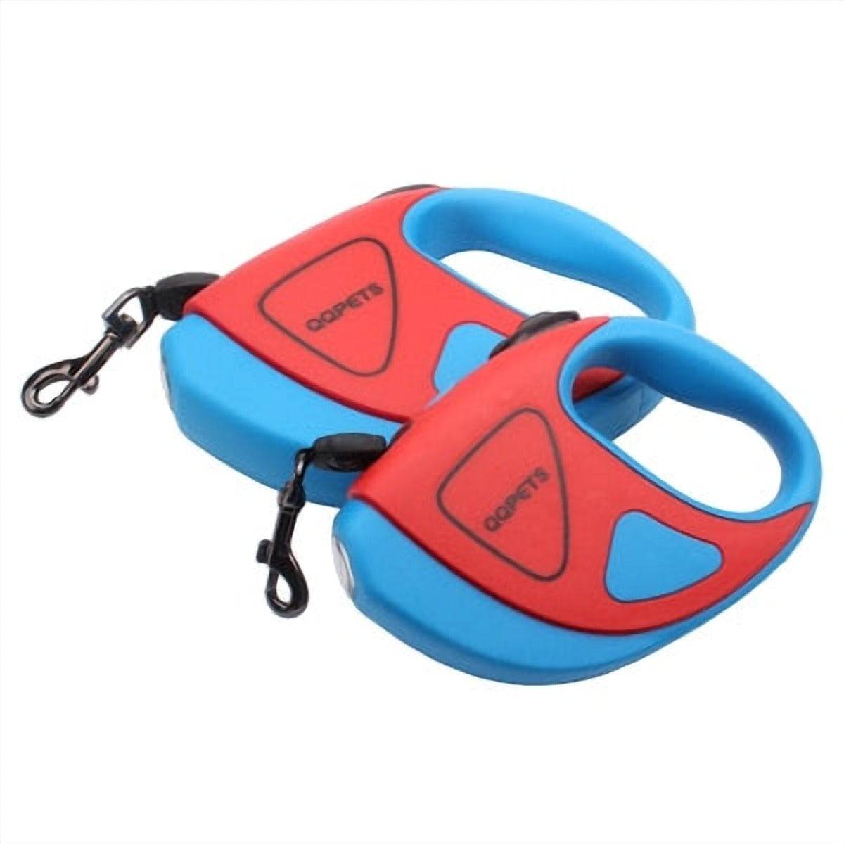 Pet Dog Automatic Retractable Fiber Leash Night Safety LED Shining Automatic Stretching Dog Hand Holding Rope Pet Supplies DL