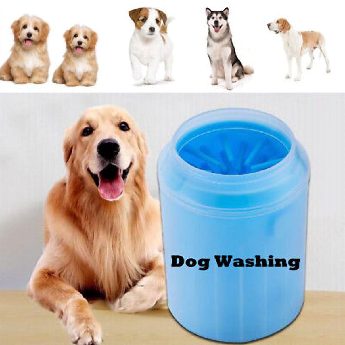 Pet Paw Plunger Mud Cleaner Washer Mudbuster Dog Paw Clean Cup
