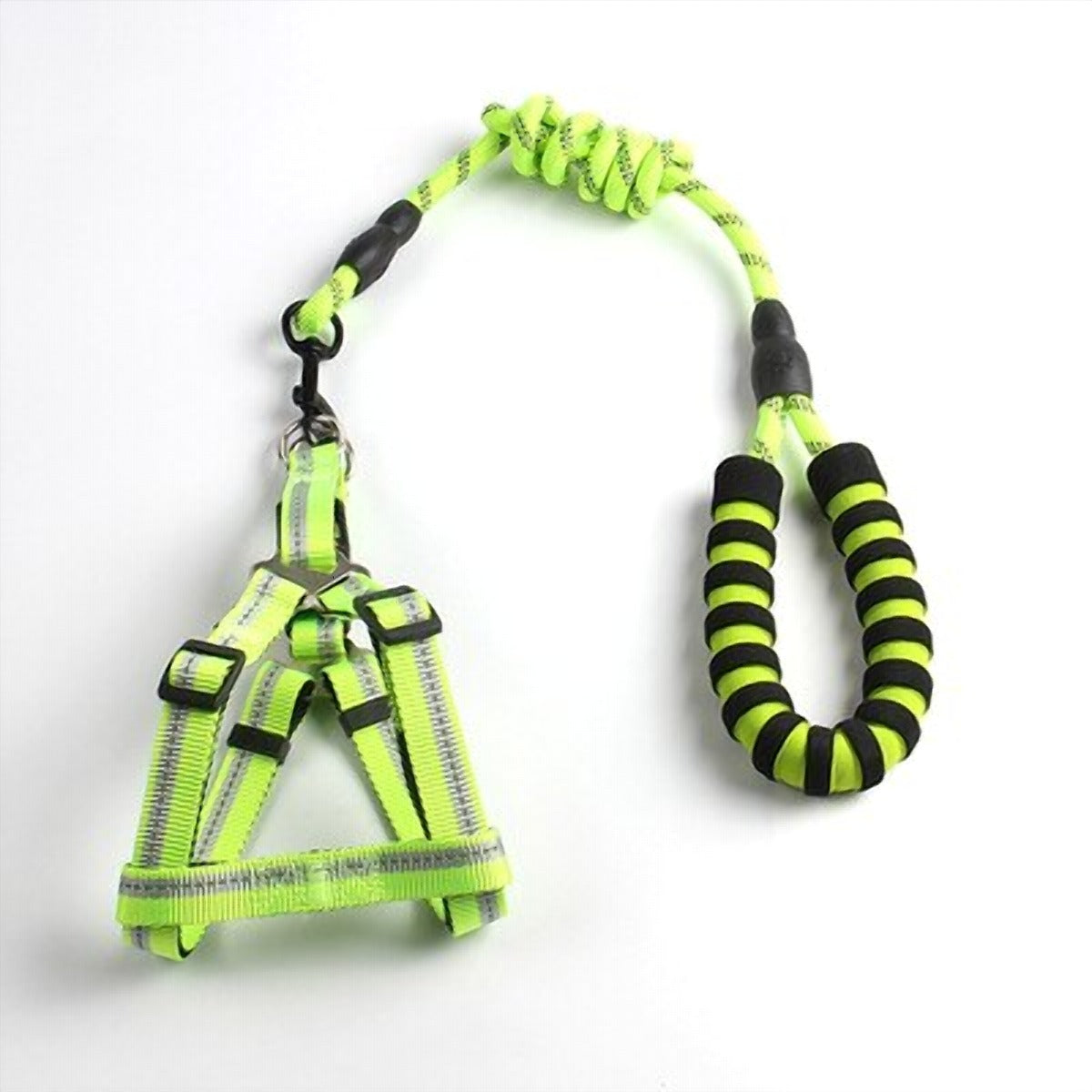 Dog Leash 1.2m Large Dog Reflective Rope Walking Big Dog Vest Harness for Dogger Leashes Strong Large Dogs Pit Bull Bulldog -