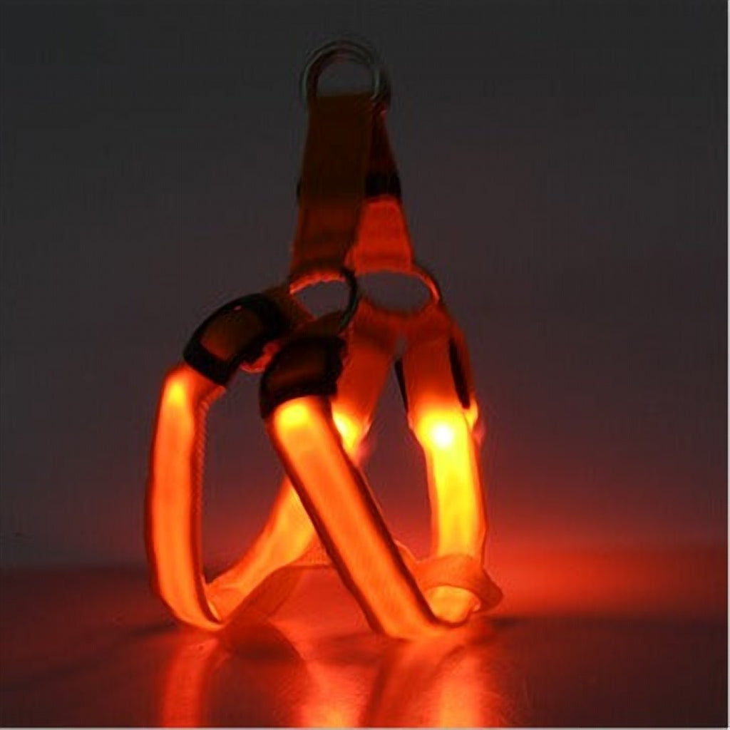 Led Luminescent Dog Chest Strap, Medium and Large Dog Luminous Dog Rope, Dog Chest Strap, Pet Products - image 7