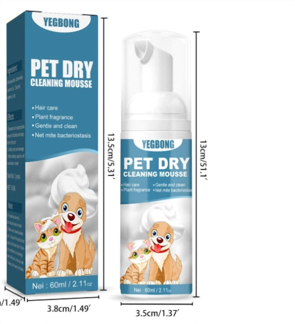 Pet Dry Wash Dry Cleaning Foam Body Wash For Cat And Dog Bath - image 4