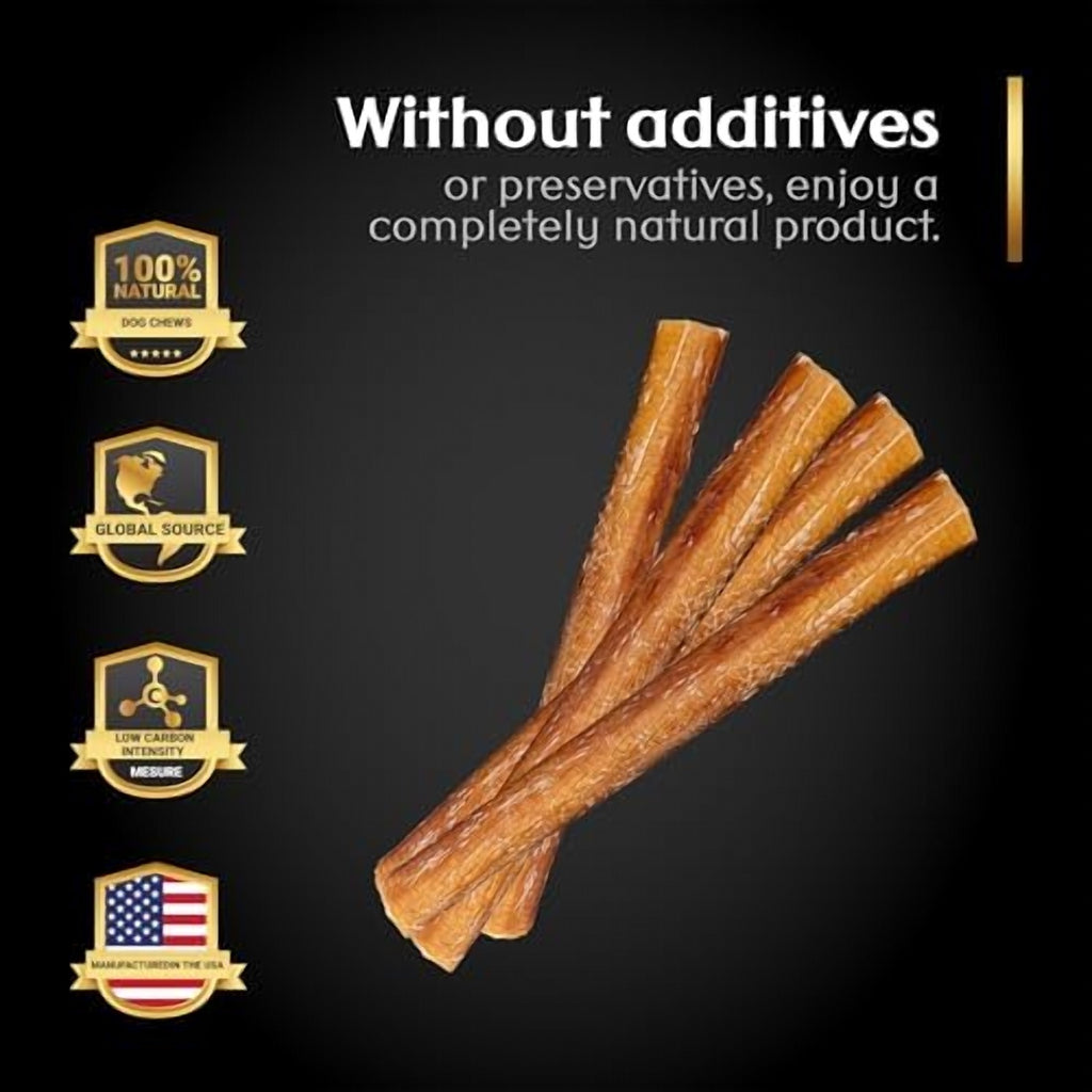 Straight Bully Sticks for Dogs – 100% Natural Beef Chew - image 5