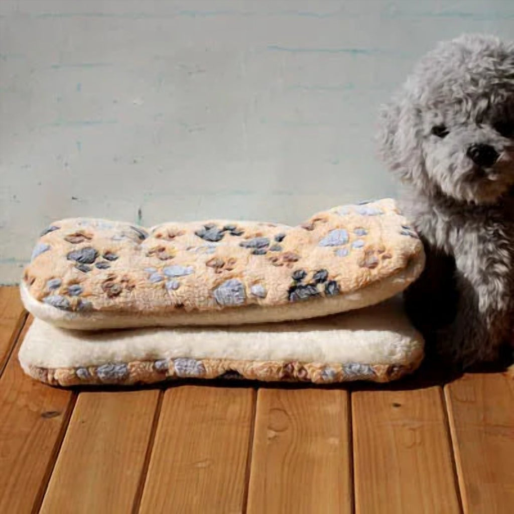 Warm Soft Fleece Pet Mat Travel Cat Litter Dog Blanket Puppy Cushion Pet Pad Dog Bed Cheap 5 Size for Small And Large Dogs - 