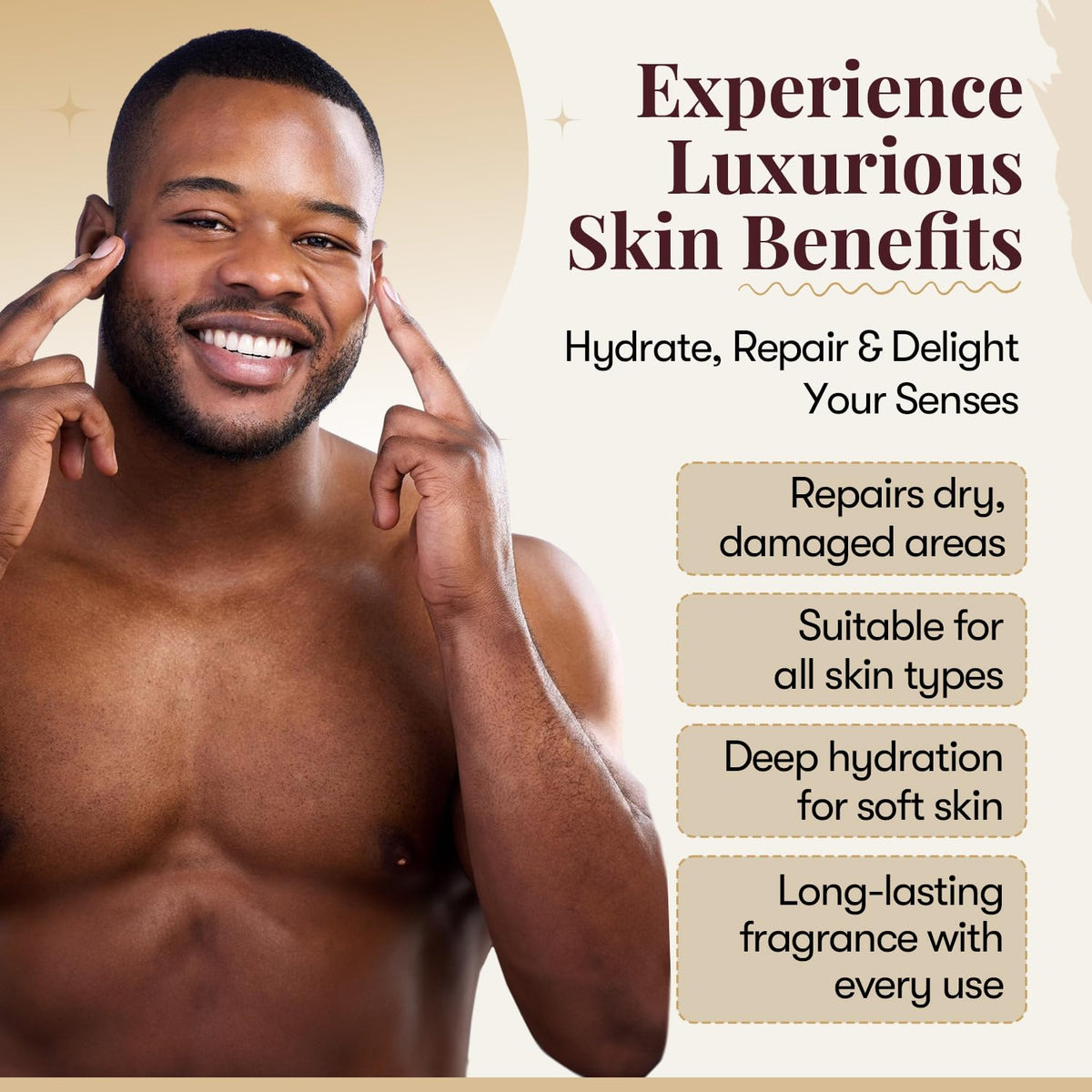 BALANCE – Luxury Fragrance Body Butter | Coffee, Dark Chocolate & Sandalwood Cologne Scent Moisturizing Skin Butter | Cologne Butter — CB